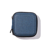 Denim Multi Purpose Tech Organizer for Charger/Earphone/Pen Drives/Cables - Box Shape